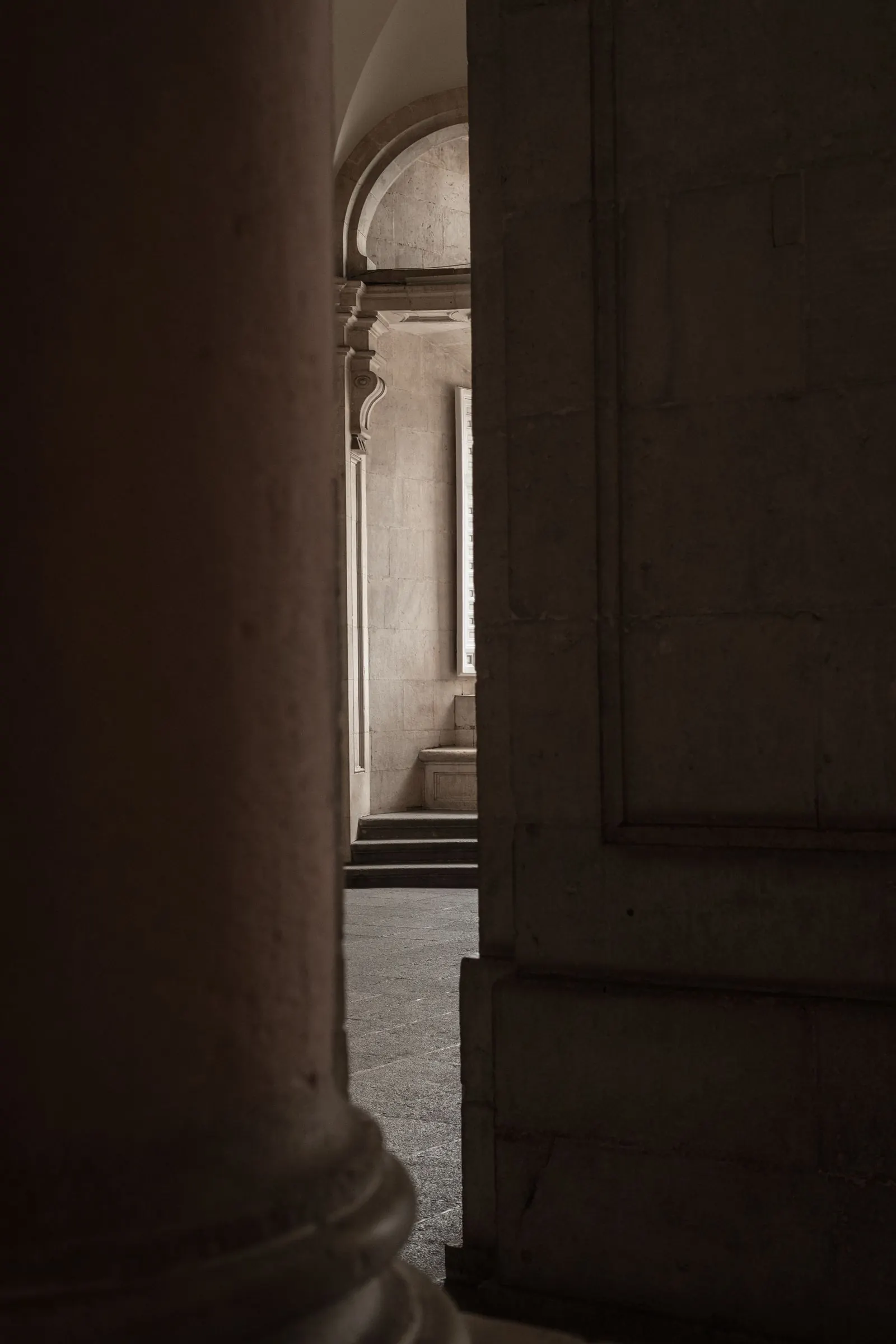 Classical columns and durable architectural structure