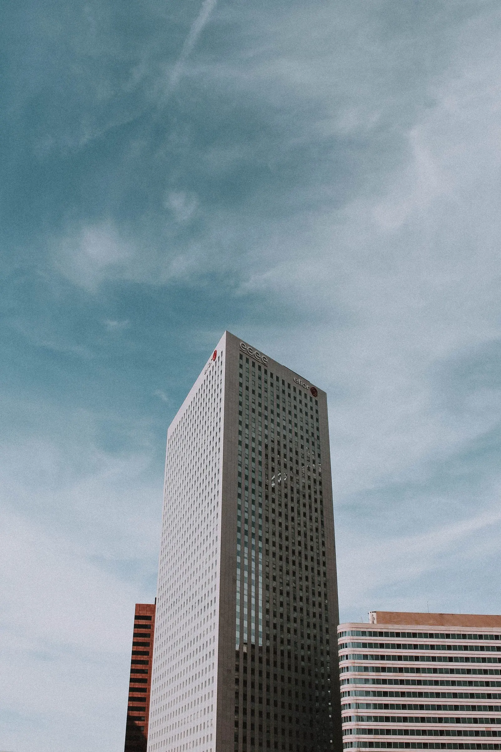 Contemporary financial-district architecture